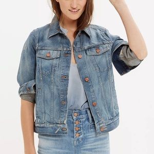 Madewell The Jean Jacket in Ellery Wash